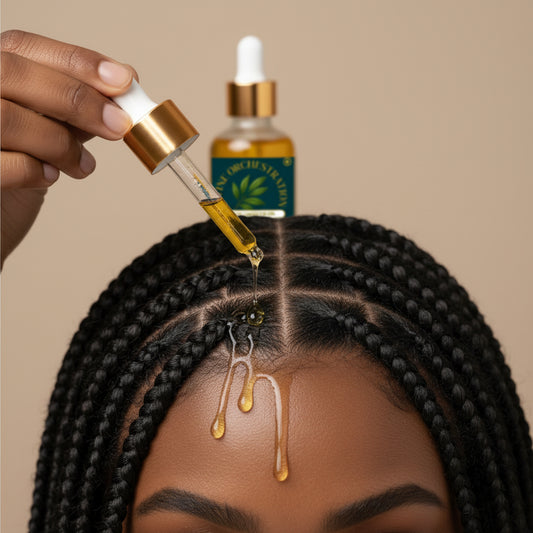 HAIR GROWTH OIL 1 BOTTLE+ FREE DISPENSER