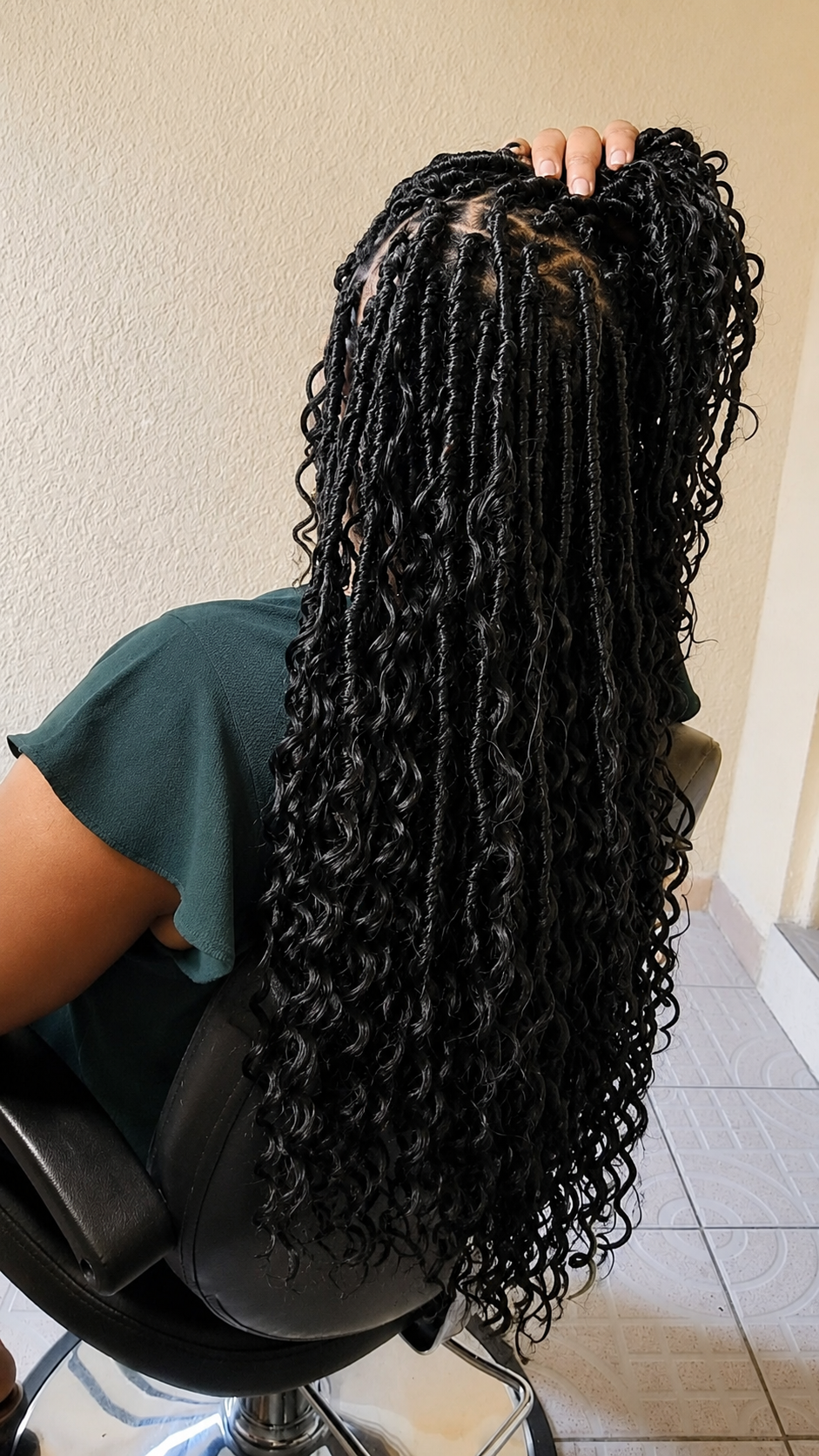 Individual crochet loc