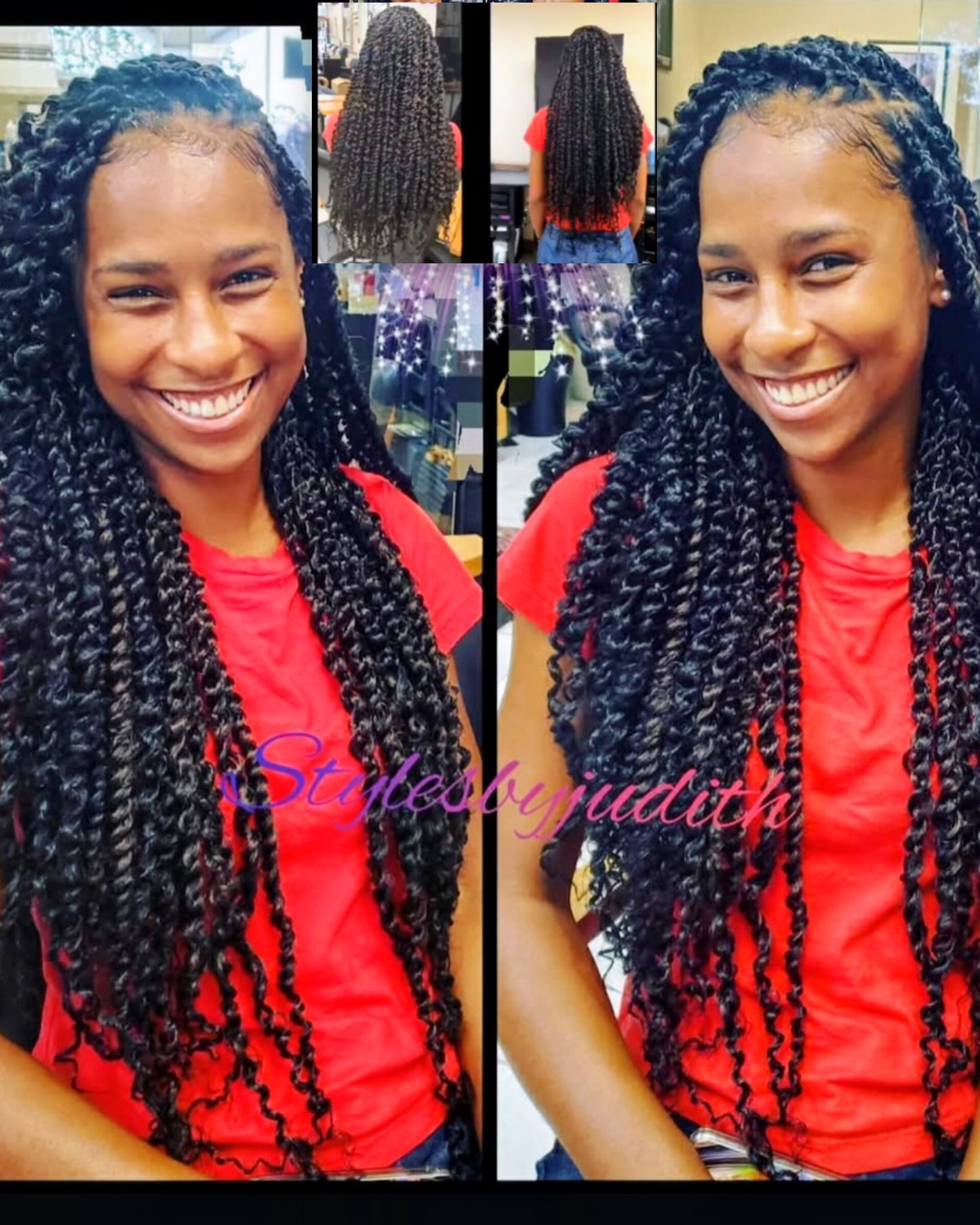 Spring Twist mid back length start up